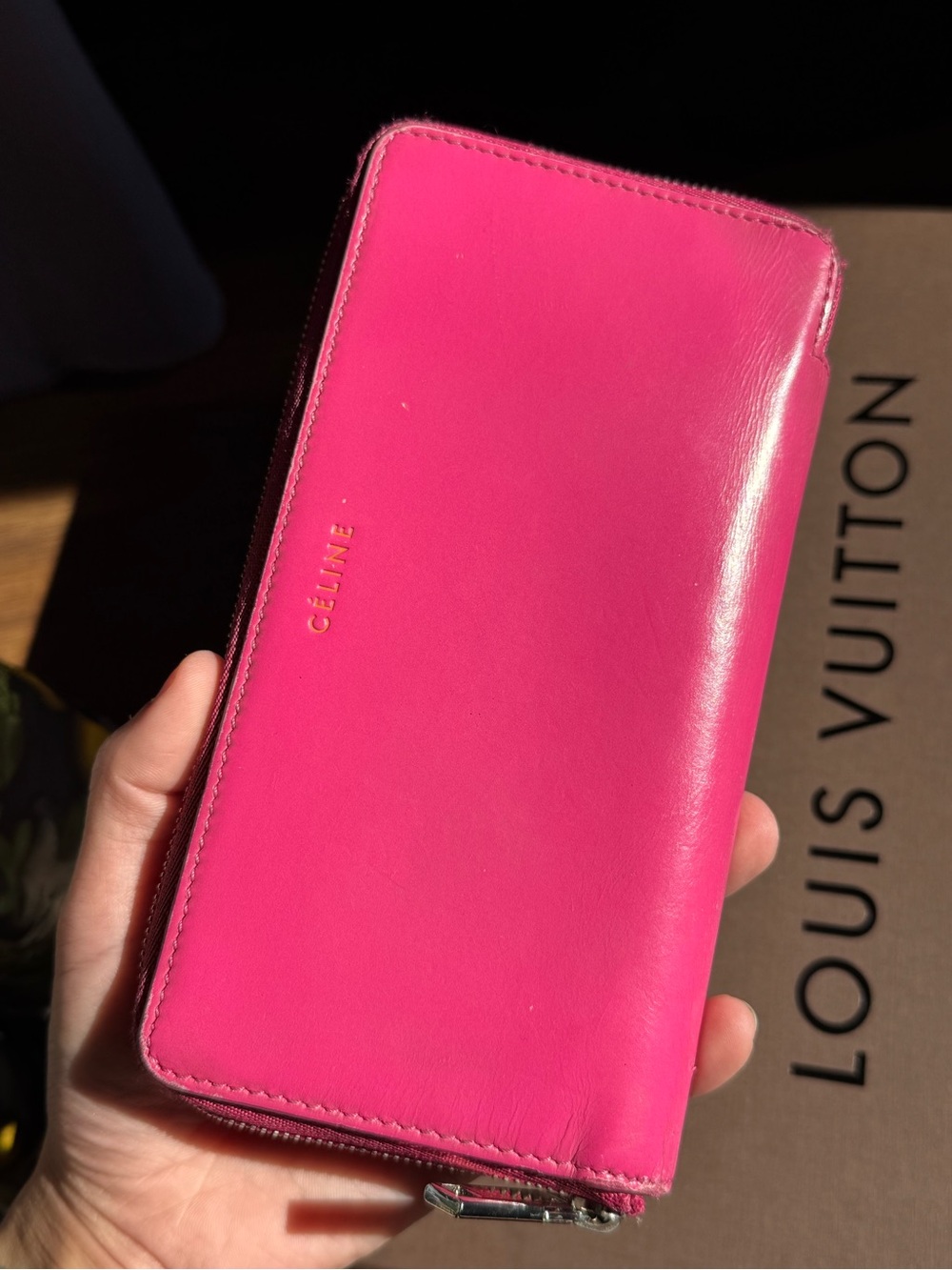 Celine Full Zip Around Organizer Wallet - Picture 3 of 12